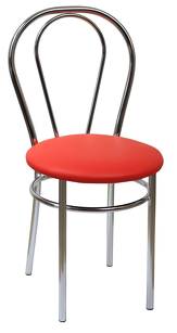 Krzesło Tulipan  eco, czerwone