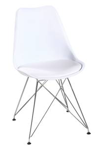 Krzesło velvet  PC-053  białe