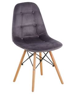 Krzesło velvet  PC-106  szare