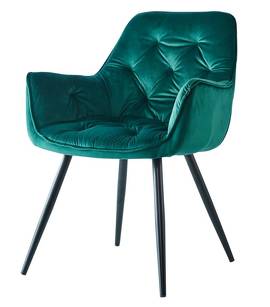 Krzesło velvet  HF-058  zielone