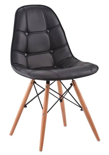 Krzesło velvet  PC-016  czarne