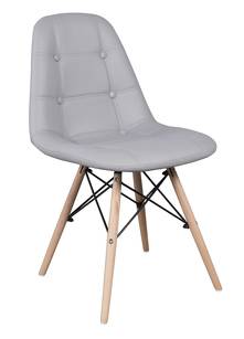 Krzesło velvet  PC-016  szare