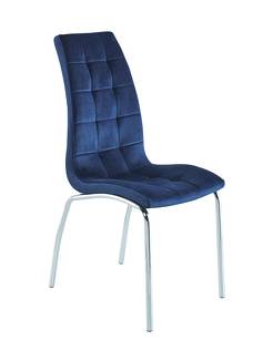 Krzesło DC2-092V  velvet niebieskie