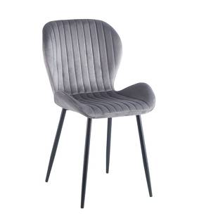 Krzesło K1-FX  velvet szare