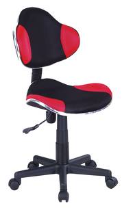 Fotel obrotowy QZY-G2B  (czerwono/czarny)